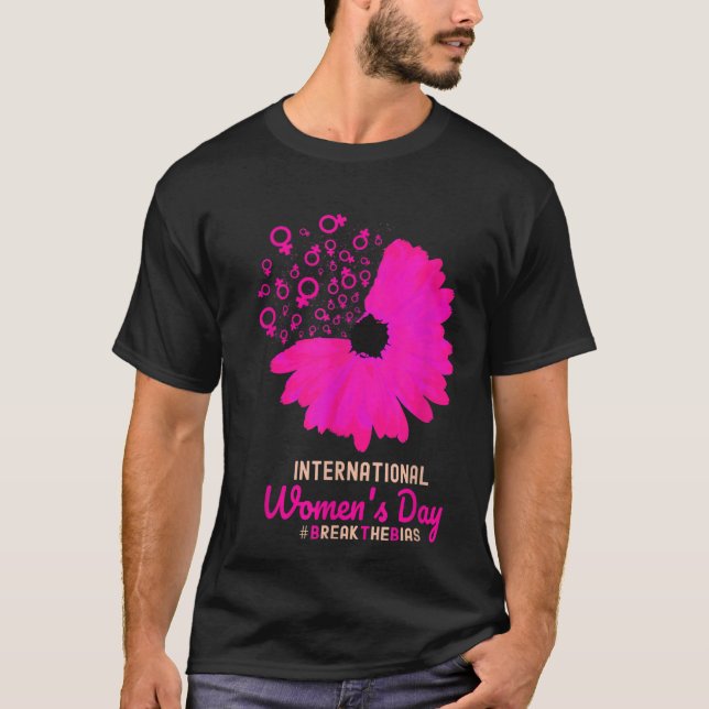 T-shirt Journée Internationale Des Femmes 2022 Rompre Le B (Devant)