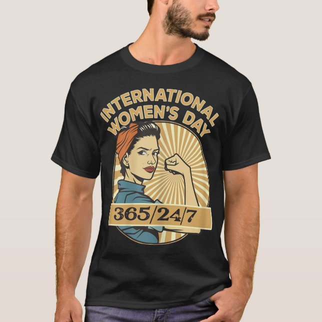 T-shirt Journée internationale des femmes 8 mars 2023 (Devant)
