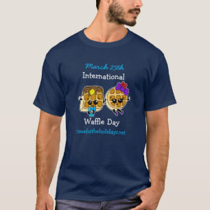 T-shirt Journée internationale des gaufres