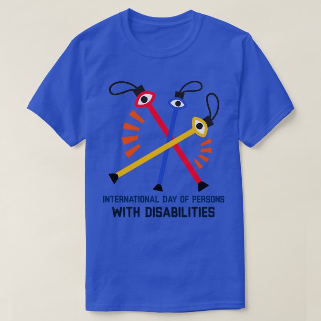 T-shirt Journée internationale des personnes handicapées 1 (Design devant)