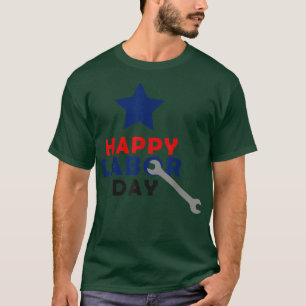 T-shirt Journée internationale des travailleurs Joyeux Fêt
