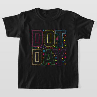 T-shirt journée internationale dot 2025 enfants filles T-S