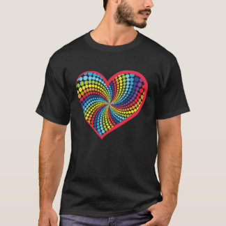T-shirt Journée internationale du cœur à pois du 15 septem