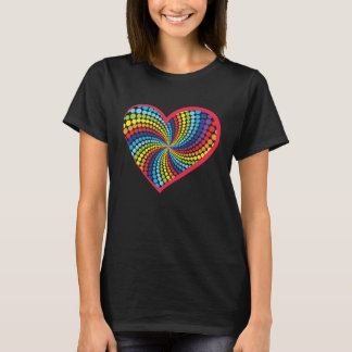 T-shirt Journée internationale du cœur à pois du 15 septem