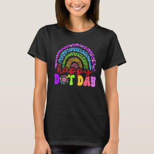 T-shirt Journée internationale du point 2022 Colorful Rain