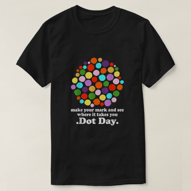 T-shirt Journée Internationale du Point 2022, Journée du P (Design devant)