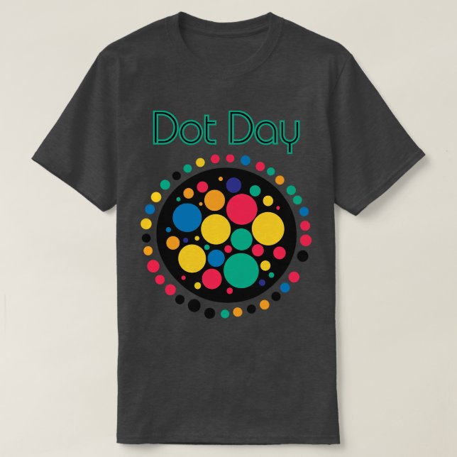 T-shirt Journée internationale du point Retro Bauhaus Desi (Design devant)