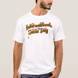 T-shirt Journée internationale du sushi, kawaii sushi