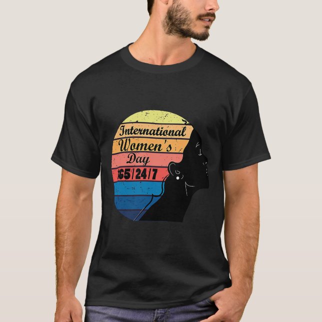 T-shirt Journée internationale vintage de la femme 365247 (Devant)