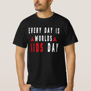 T-shirt Journée mondiale de la lutte contre le Sida, Décem