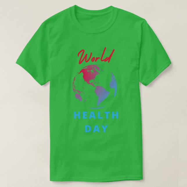 T-shirt Journée mondiale de la santé 1 (Design devant)