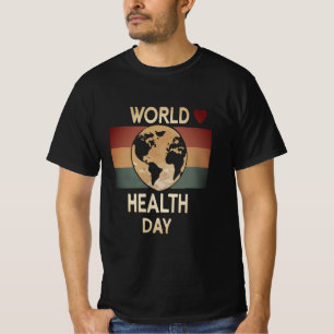 T-shirt Journée mondiale de la santé - Unique design de T-