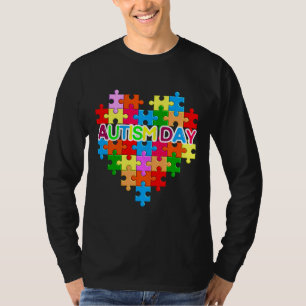 T-shirt Journée Mondiale De La Sensibilisation sur l'autis
