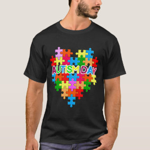 T-shirt Journée Mondiale De La Sensibilisation sur l'autis