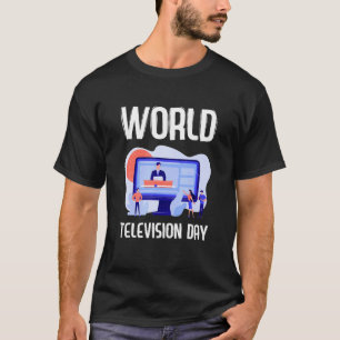T-shirt Journée mondiale de la télévision Nations Unies