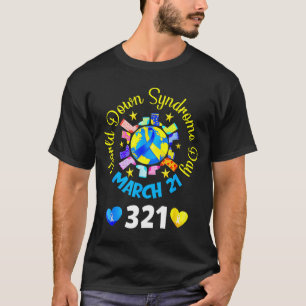 T-shirt Journée mondiale de la trisomie 21 321 Sensibilisa