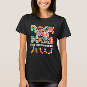 T-shirt Journée mondiale de la trisomie 21 : Portez des ch