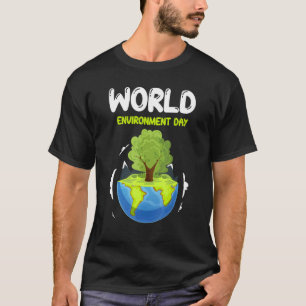 T-shirt Journée mondiale de l'environnement 5 juin Nations