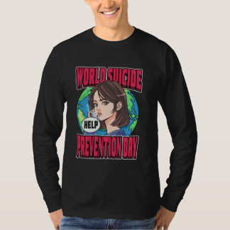 T-shirt Journée mondiale de prévention du suicide - Sensib