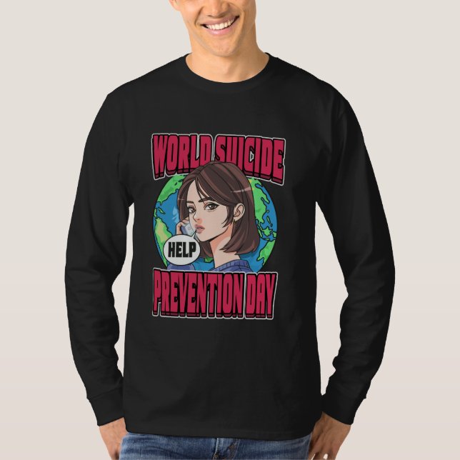 T-shirt Journée mondiale de prévention du suicide - Sensib (Devant)