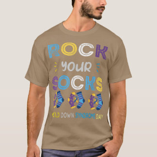 T-shirt Journée mondiale de sensibilisation au syndrome d'