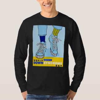 T-shirt Journée mondiale de sensibilisation au syndrome d'