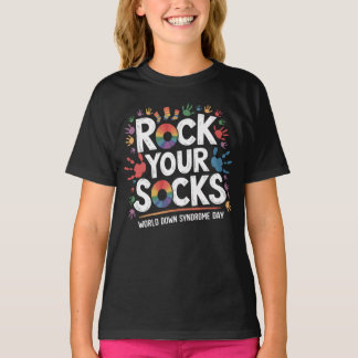T-shirt Journée mondiale de sensibilisation au syndrome de