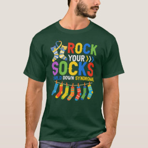T-shirt Journée mondiale de sensibilisation au syndrome de