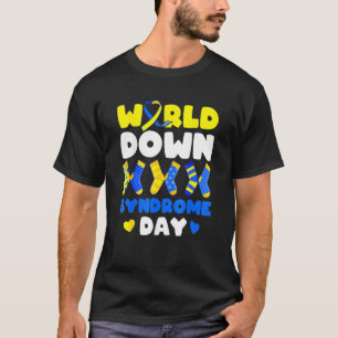 T-shirt Journée mondiale de sensibilisation au syndrome de