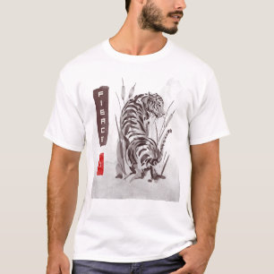T-shirt Journée mondiale des animaux - 力 de feu (force) Ti