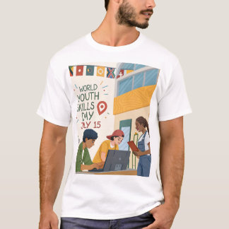 T-shirt Journée mondiale des compétences des jeunes – Donn