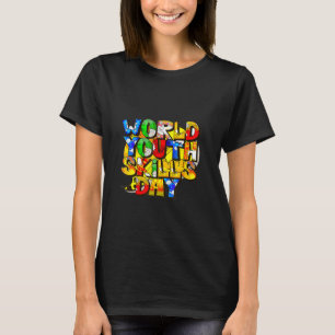 T-shirt Journée mondiale des compétences pour les jeunes