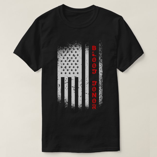 T-shirt Journée mondiale des donneurs de sang Dons de sang (Design devant)