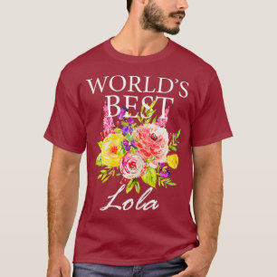 T-shirt Journée Mondiale des Mères de grand-mère de Lola F