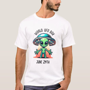 T-shirt Journée mondiale des ovnis   24 juin