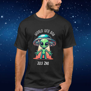 T-shirt Journée mondiale des ovnis   2 juillet