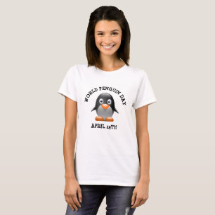 T-shirt Journée mondiale des pingouins 25 avril Chemise