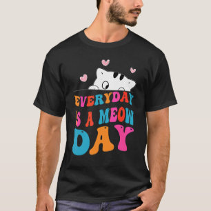 T-shirt Journée mondiale du chat La journée Miaou est tou