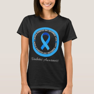 T-shirt Journée mondiale du diabète 2023 Diabète de type 1