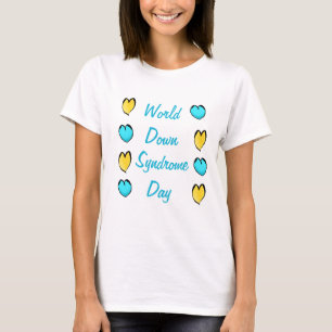 T-shirt Journée mondiale du syndrome de Down