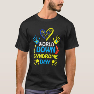 T-shirt Journée mondiale du syndrome de Down 321 T21 Supp