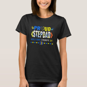 T-shirt Journée mondiale du syndrome de Down Stepdad Sensi