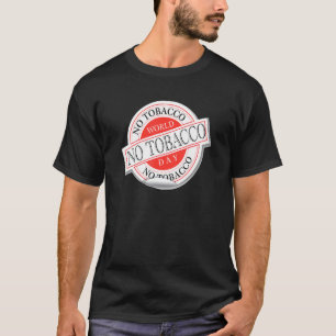T-shirt Journée mondiale du tabac Vie saine Non-tabagisme