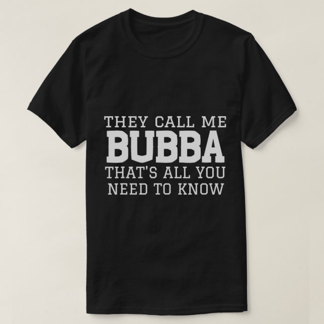 T-SHIRT JOURNÉE NATIONALE DE BUBBA HOMMES ET GARÇONS 2 JUI (Design devant)