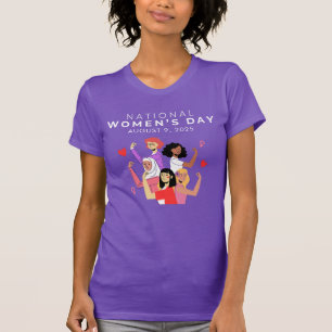 T-shirt Journée nationale de la femme