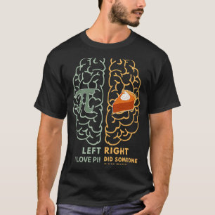 T-shirt Journée nationale de tarte 3 14 Pi pizza symbole M