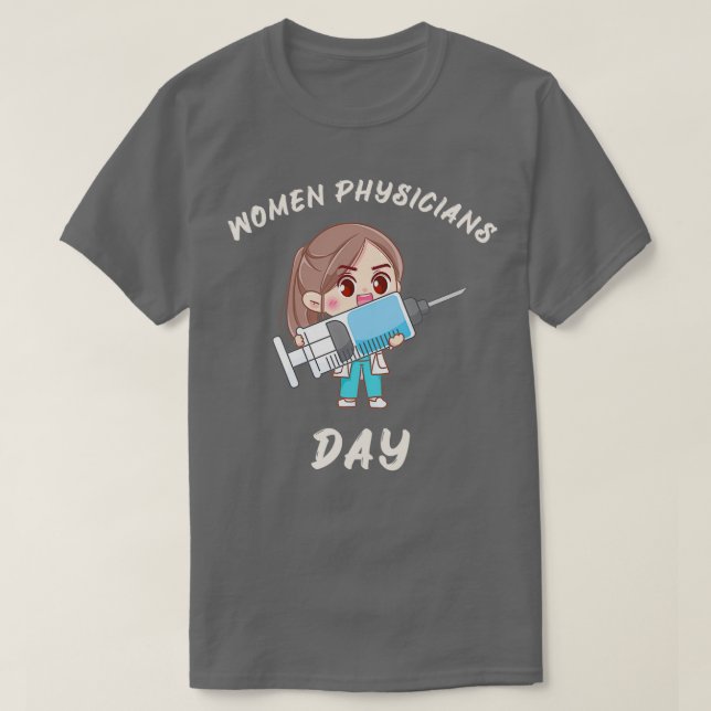T-shirt Journée nationale des femmes Médecines Journée des (Design devant)
