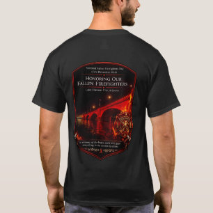 T-shirt Journée nationale des sapeurs-pompiers tombés au f