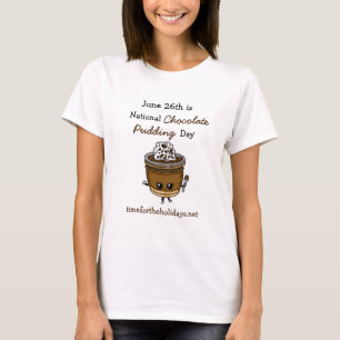 T-shirt Journée nationale du boudin de chocolat 26 juin No
