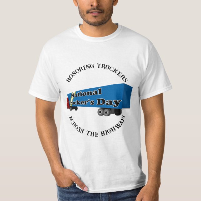 T-shirt Journée nationale du camionneur (Devant)